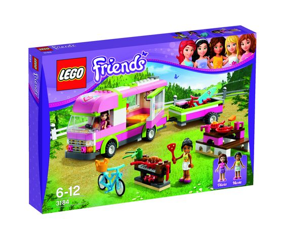Игрушка LEGO Подружки Оливия и домик на колёсах
