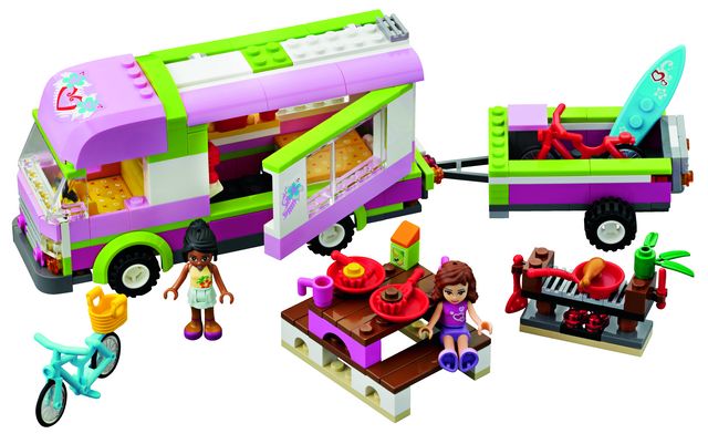Игрушка LEGO Подружки Оливия и домик на колёсах