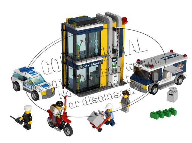 Игрушка LEGO Город Инкассация в банке