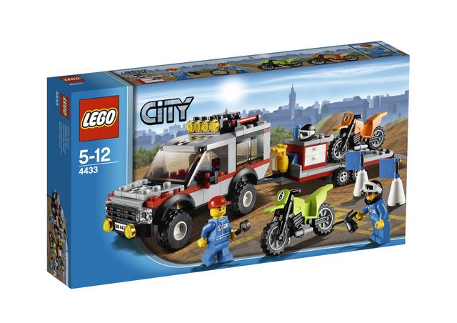 Игрушка LEGO Город Транспортёр мотоциклов