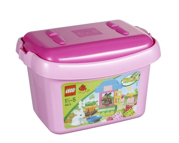 Игрушка LEGO Дупло Розовая коробка с кубиками LEGO® DUPLO®