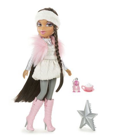 Игрушка кукла Bratz Зима в розовых тонах, Жасмин