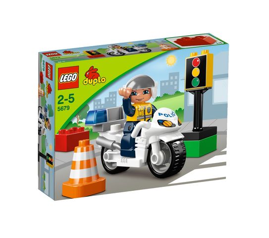 Игрушка LEGO Дупло Полицейский мотоцикл