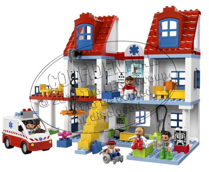 Игрушка LEGO Дупло Большая городская больница