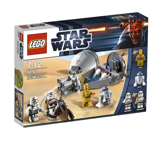 Игрушка LEGO Звездные войны Побег дроидов