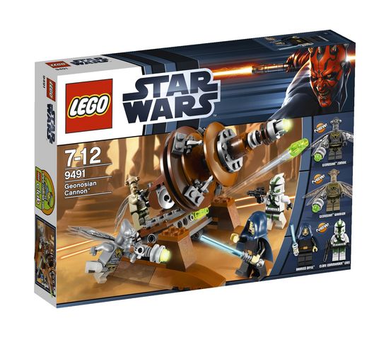 Игрушка LEGO Звездные войны Джеонозианская пушка